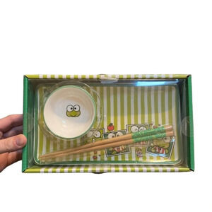Sanrio Keroppi Sushi Plate Set